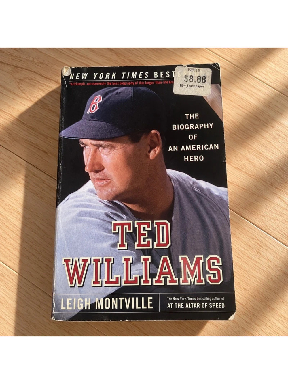 Ted Williams Biography Leigh Montville Boston Red Sox Baseball Book 2005